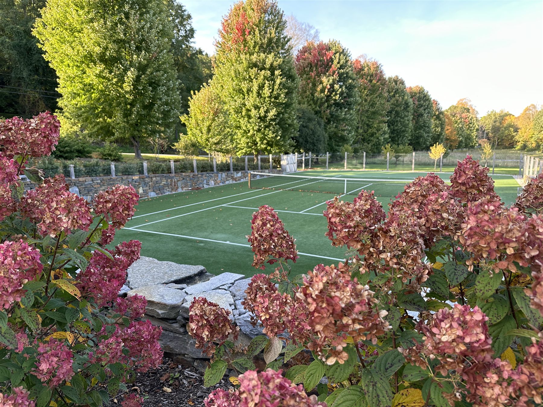 New York Tennis Court — project photograph